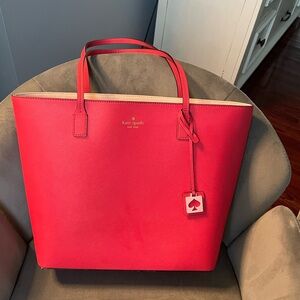 Hot Pink Kate Spade Tote Bag